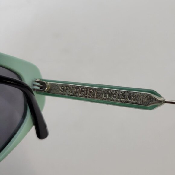 Spitfire Mint Green Cat-Eye Sunglasses - Picture 3 of 6